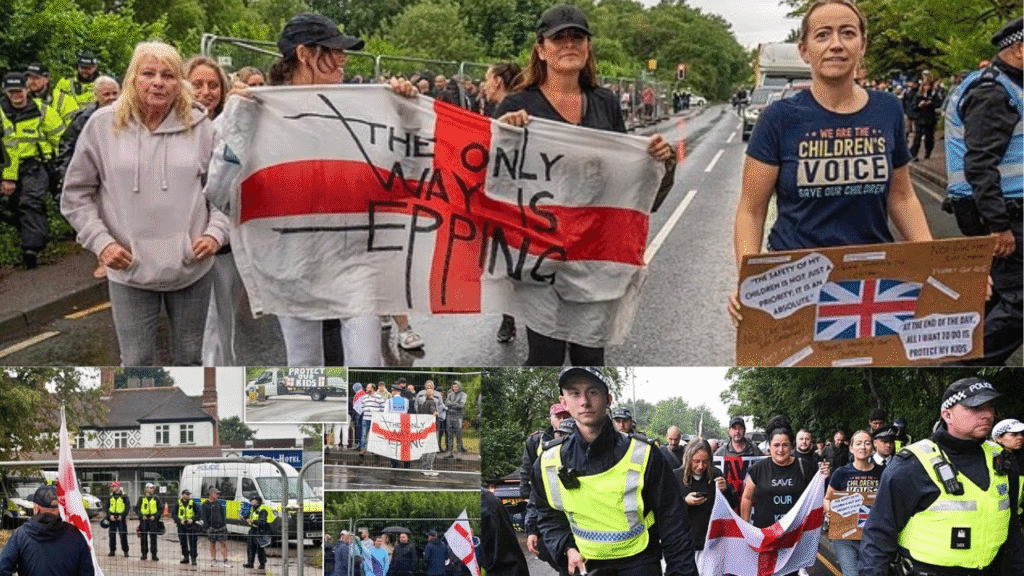 Epping Council Demands Closure of Migrant Hotels Amid Rising Tensions.