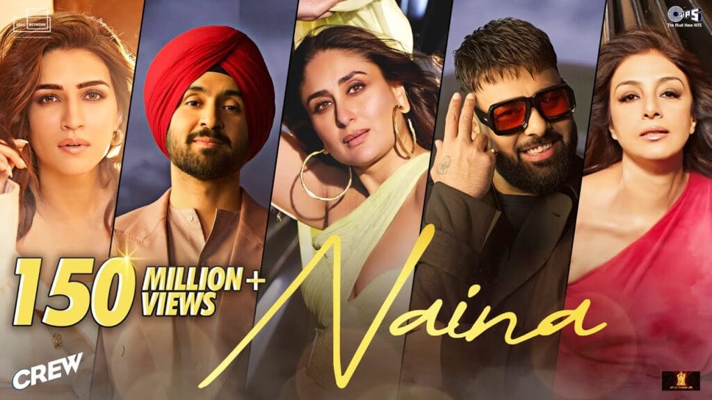 Naina | Crew | Diljit Dosanjh, Ft. Badshah #02