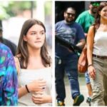 Suri Cruise Brightens Up Mom’s Film Set with Radiant Appearance.