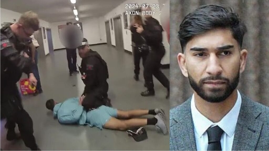 “Bloodied but Brave: Police Chief Lauds Officers’ Courage in Manchester Airport Brawl, Thanks Public as 20-Year-Old Student Convicted of Assault”