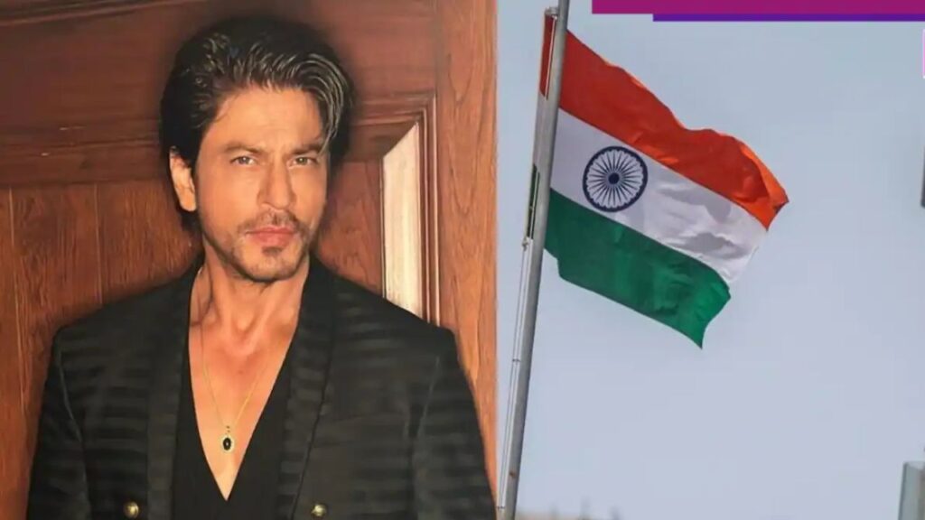 Shah Rukh Khan Celebrates 79th Independence Day with Son AbRam in Heartwarming Display of Patriotism.