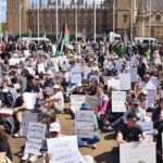 Mass Arrests at Palestine Action Protest Exceed 530 People.