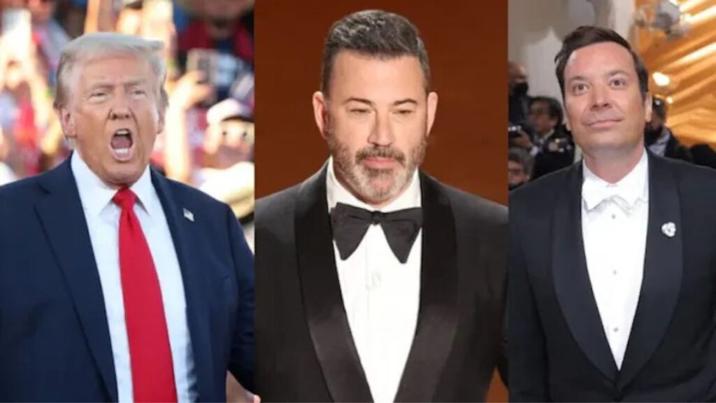 Donald Trump Says   Hosts Stephen Colbert, Jimmy Kimmel and Jimmy Fallon: “They Have No Talent”