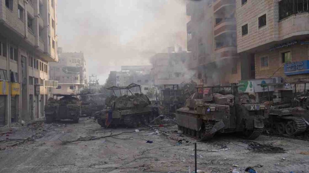 Israeli Military Intensifies Gaza Operations as Netanyahu Prepares for Diplomatic Mission.