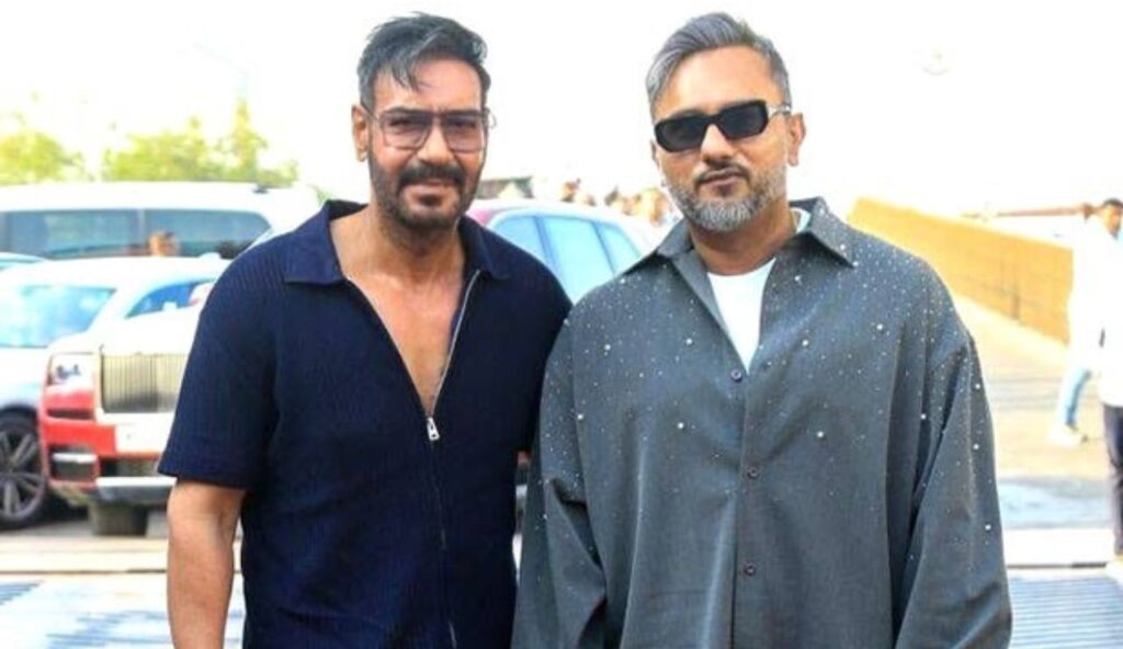 Ajay Devgn and Yo Yo Honey Singh Join Forces for High-Energy “Uncle Anthem” in De De Pyaar De 2