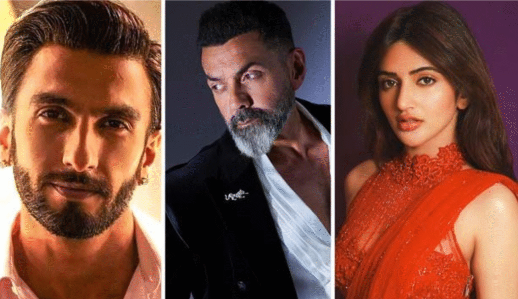 Ranveer Singh, Bobby Deol, and Sreeleela Wrap Up Shoot for Untitled Project; BIG Announcement Coming Next Week.