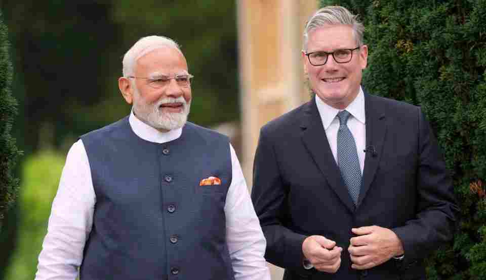 Starmer Rules Out Visa Changes During India Trade Mission.