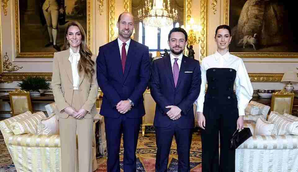 Princess Kate Makes Surprise Appearance at Windsor Castle for Jordanian Royal Visit.