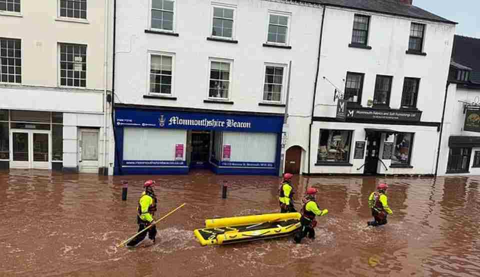 Severe Weather Alert: Wales Faces Flooding Risk as Heavy Rainfall Expected.